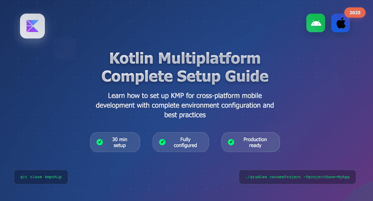 How to Set Up Kotlin Multiplatform: Complete Development Guide 2025