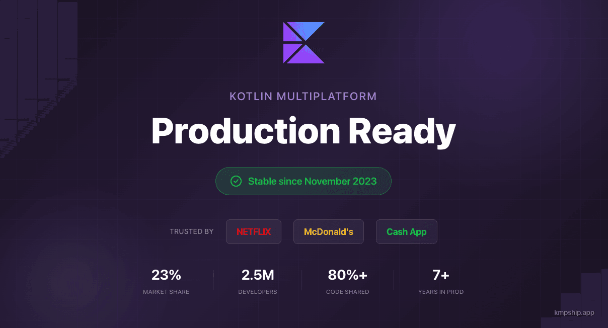Is Kotlin Multiplatform production ready in 2026?